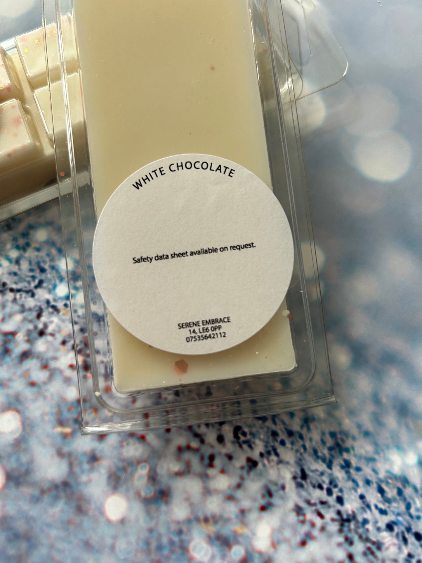 White Chocolate Wax Melt Snap Bar
