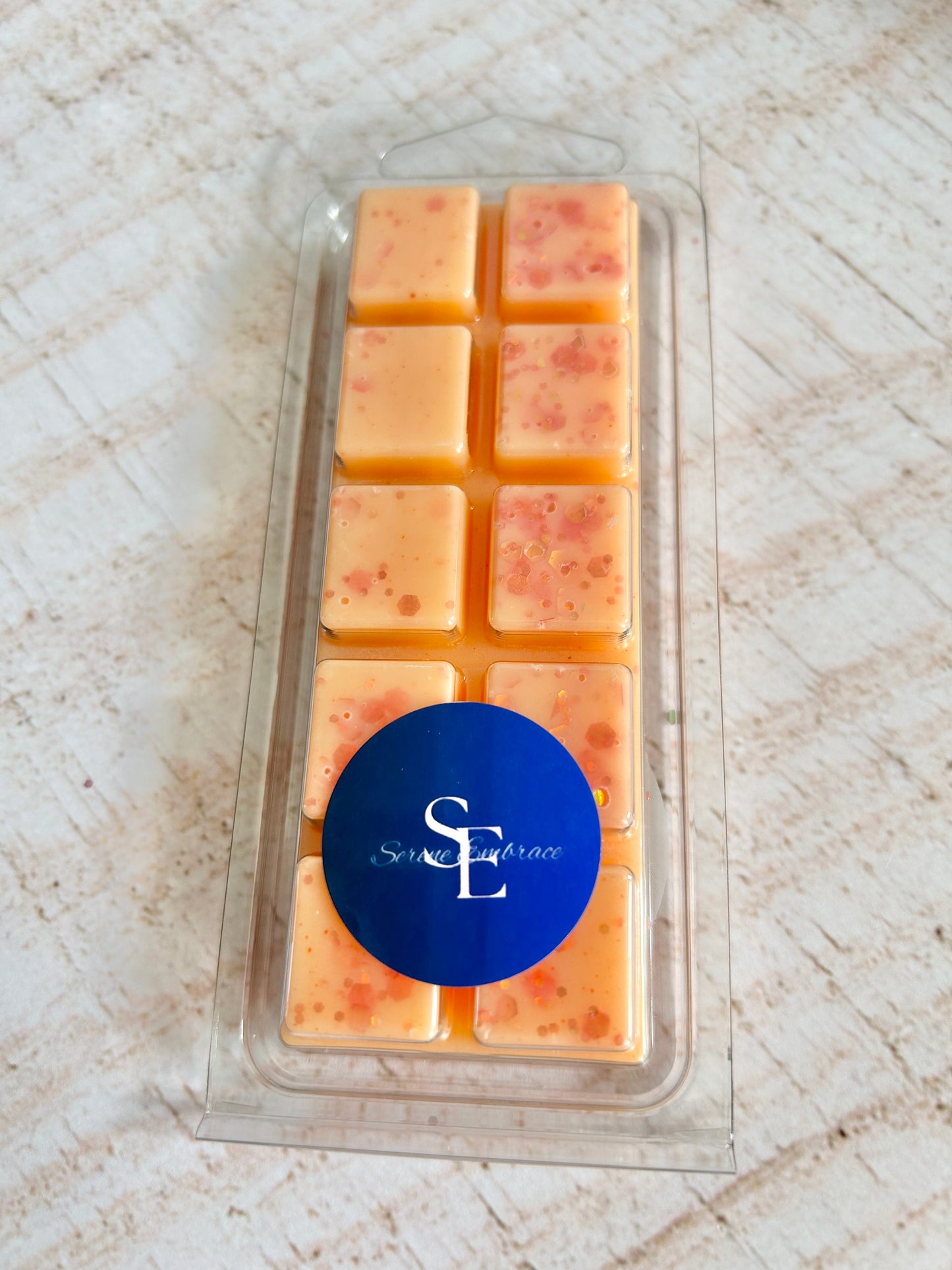 Red Amber Wax Melt Snap Bar