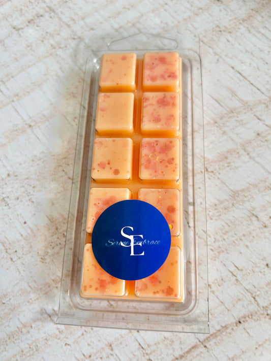 Red Amber Wax Melt Snap Bar