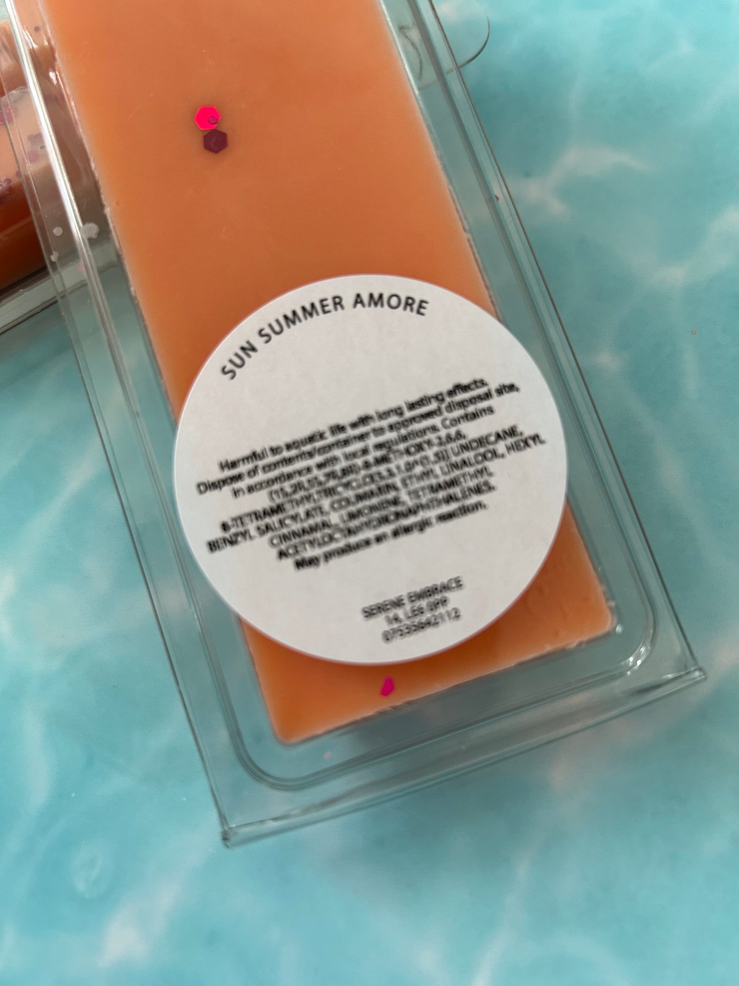 Sun Summer Amore Wax Melt Snap Bar