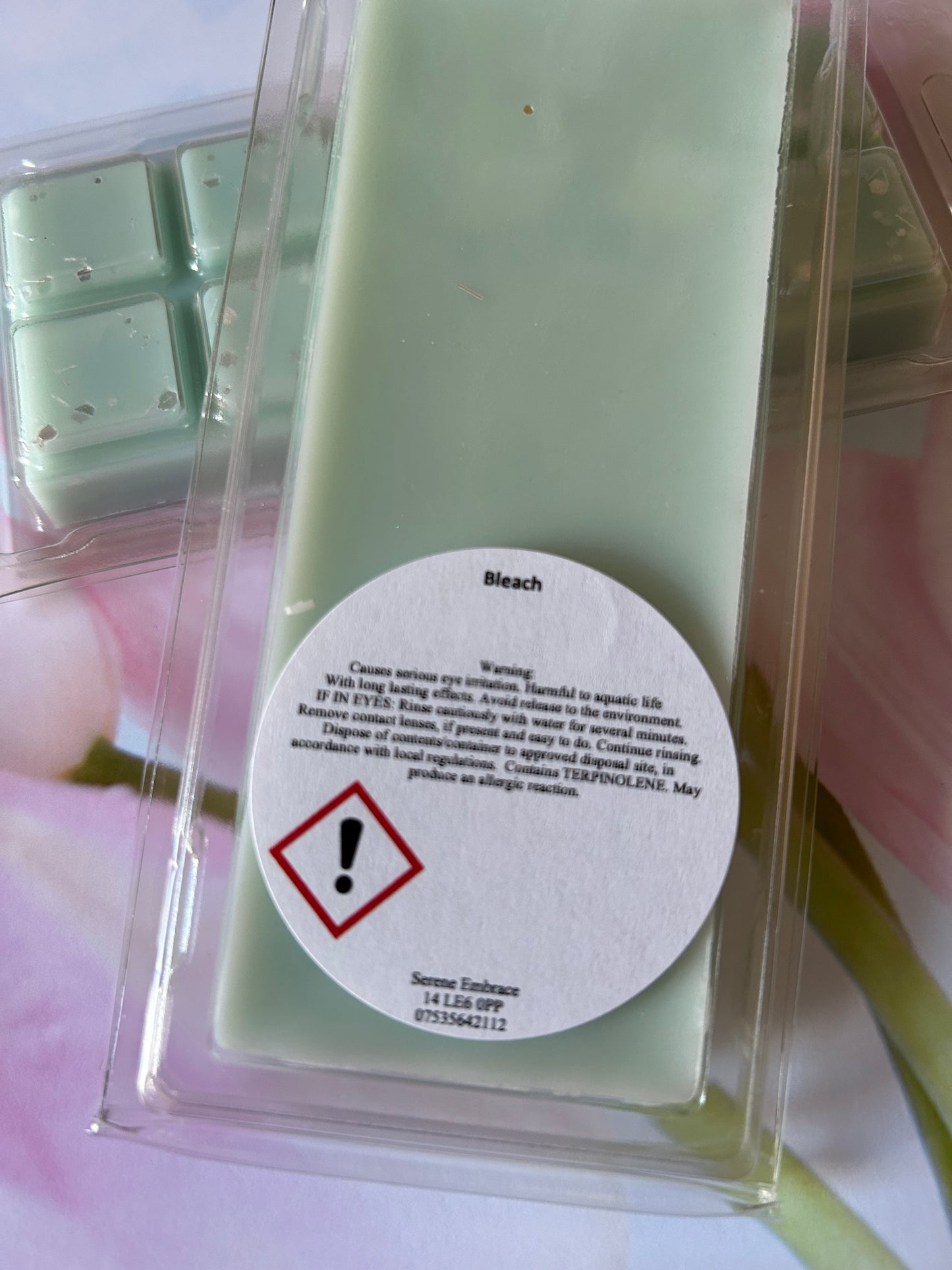 Bleach Wax Melt Snap Bar