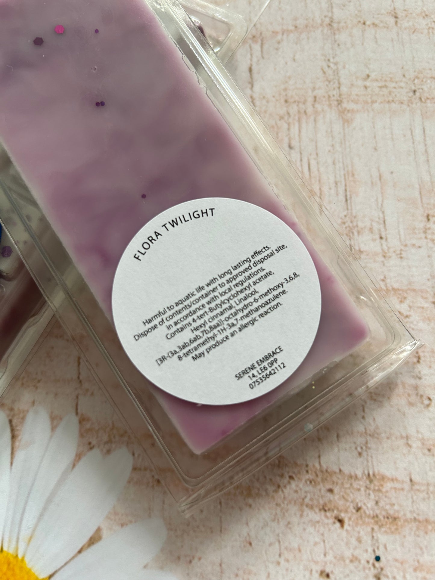 Flora Twilight Wax Melt Snap Bar