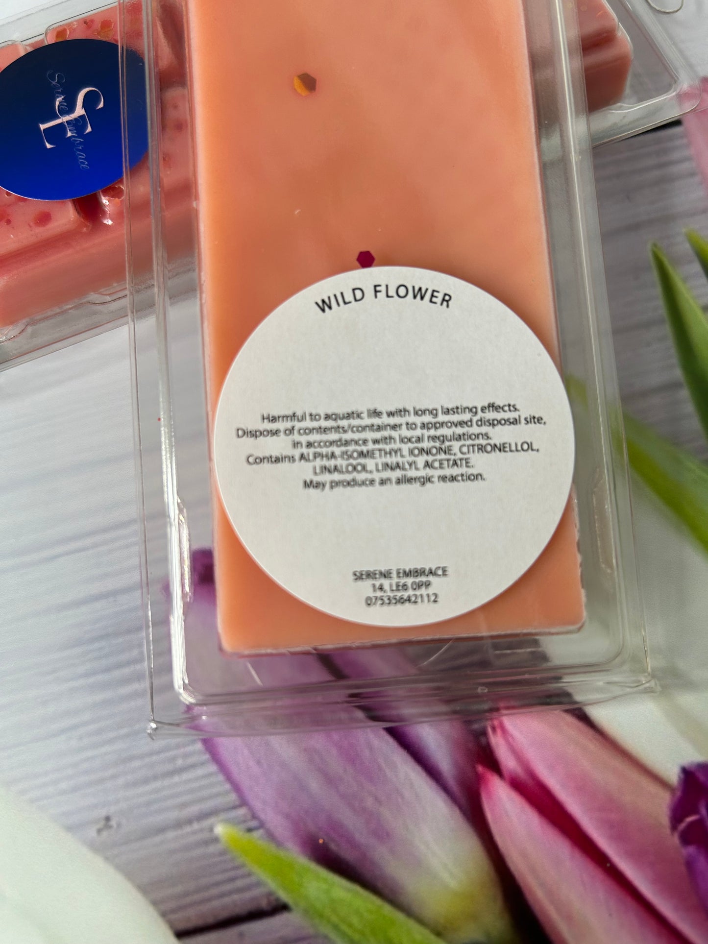 Fab Wild Flower Wax Melt Snap Bar