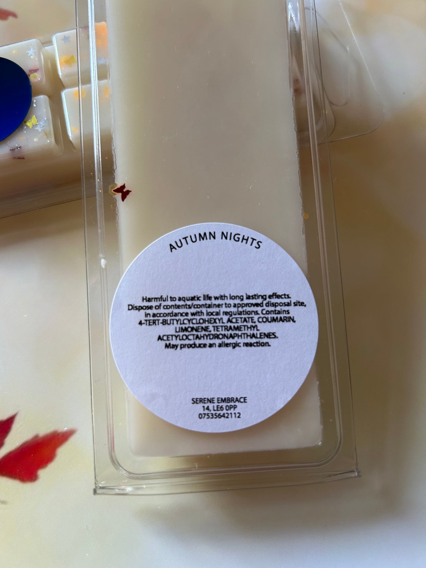 Autumn Nights Wax Melt Snap Bar