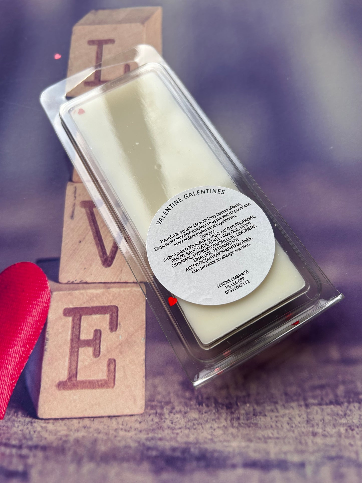 Valentine - Galentine's Wax Melt Snap Bar