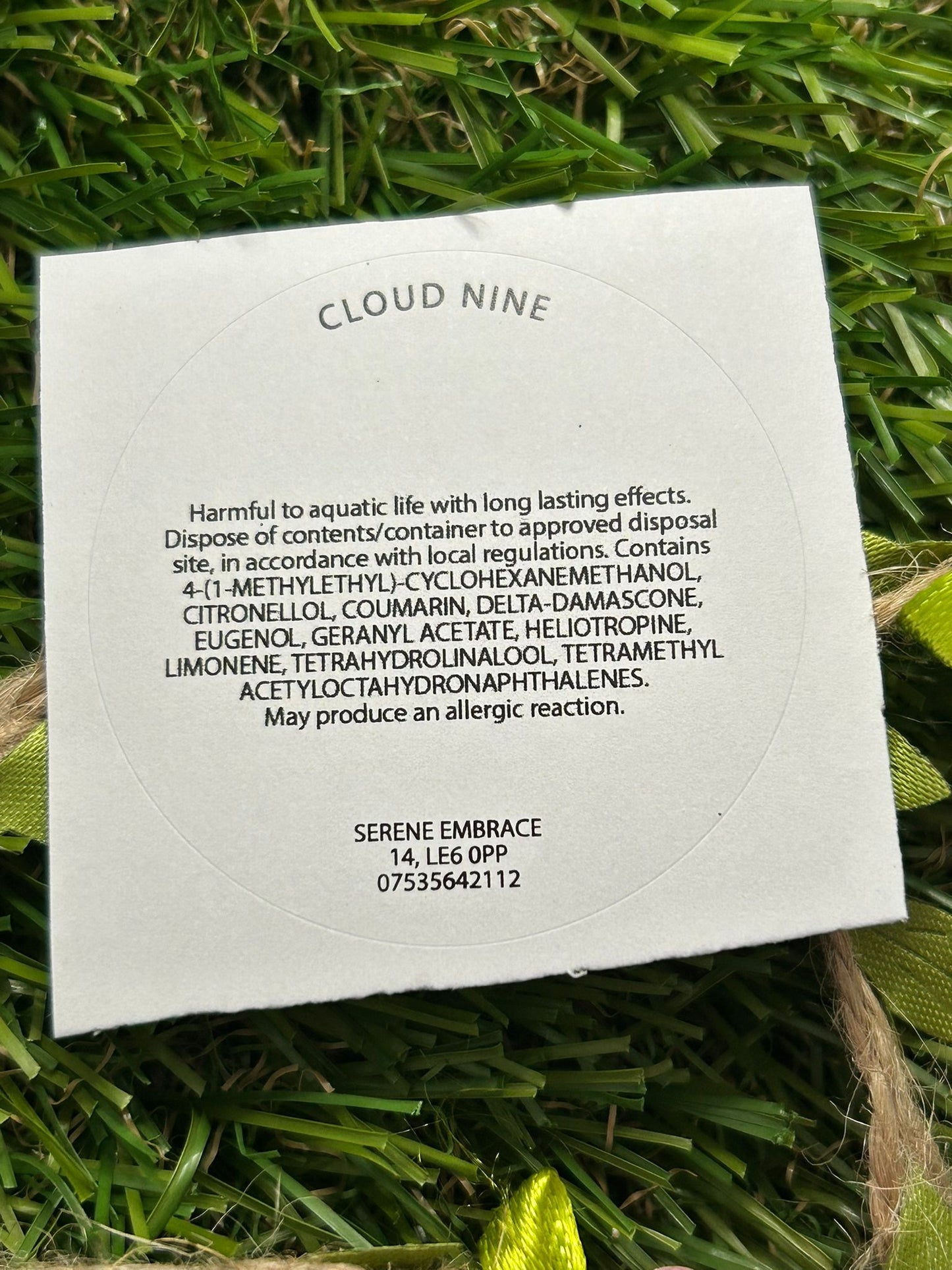 Cloud Nine Scented Wax Melt Snap Bar