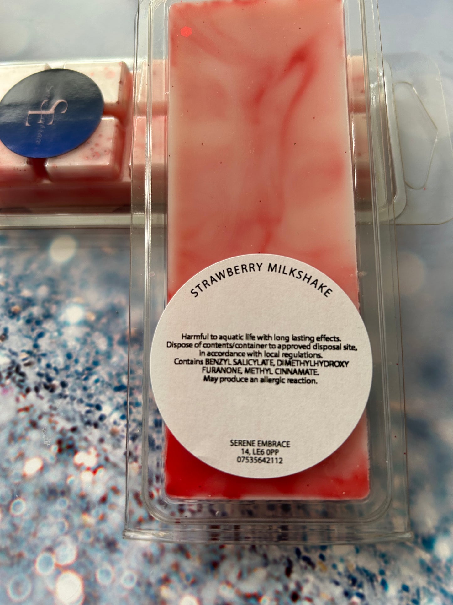 Strawberry Milkshake Wax Melt Snap Bar