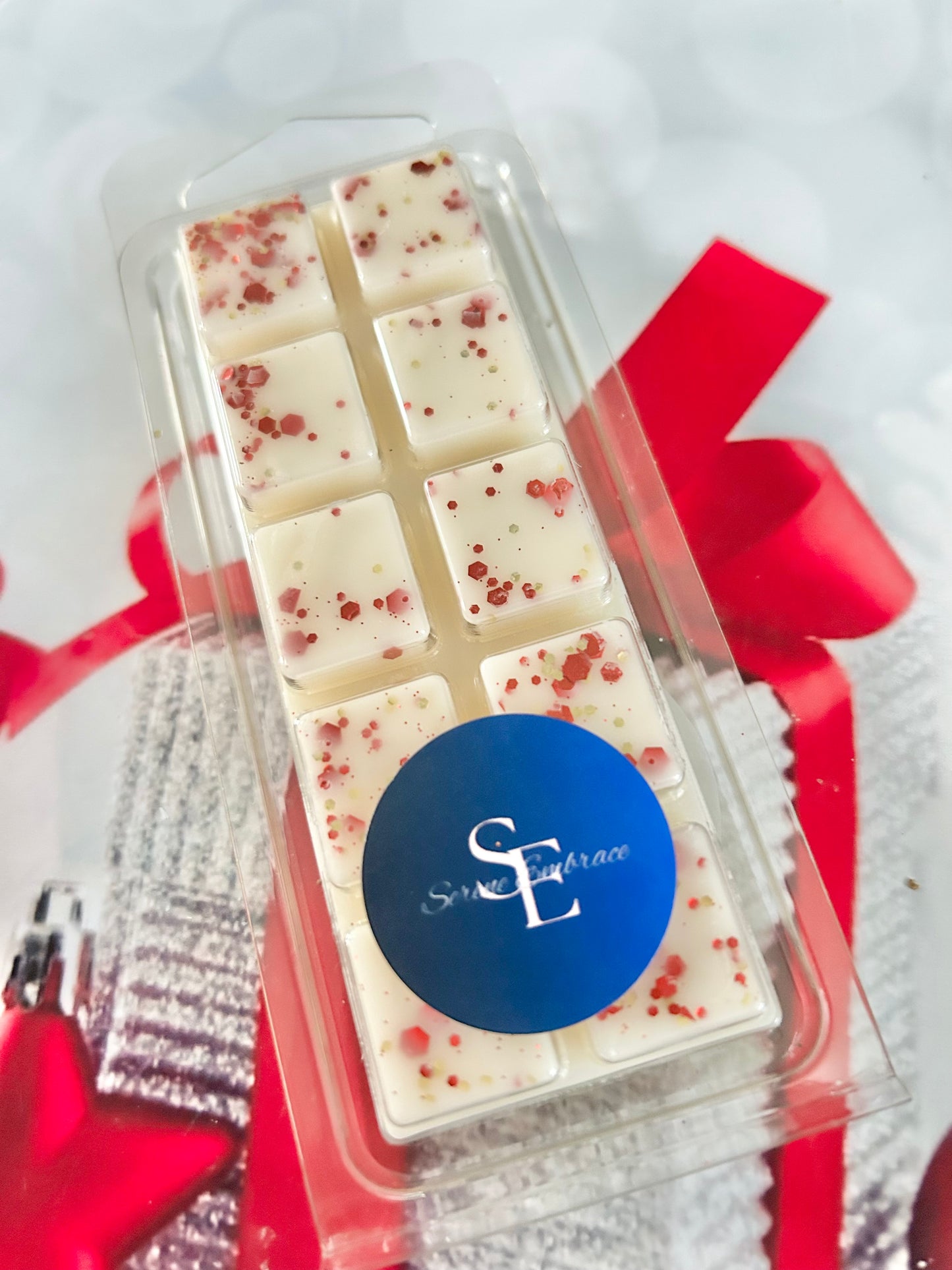 Xmas Flora Frosty Wax Melt Snap Bar