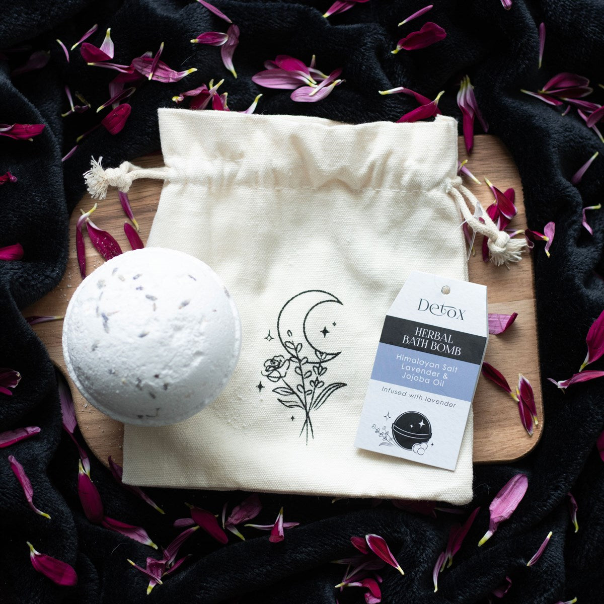 Herbal Detox Lavender Bath Bomb