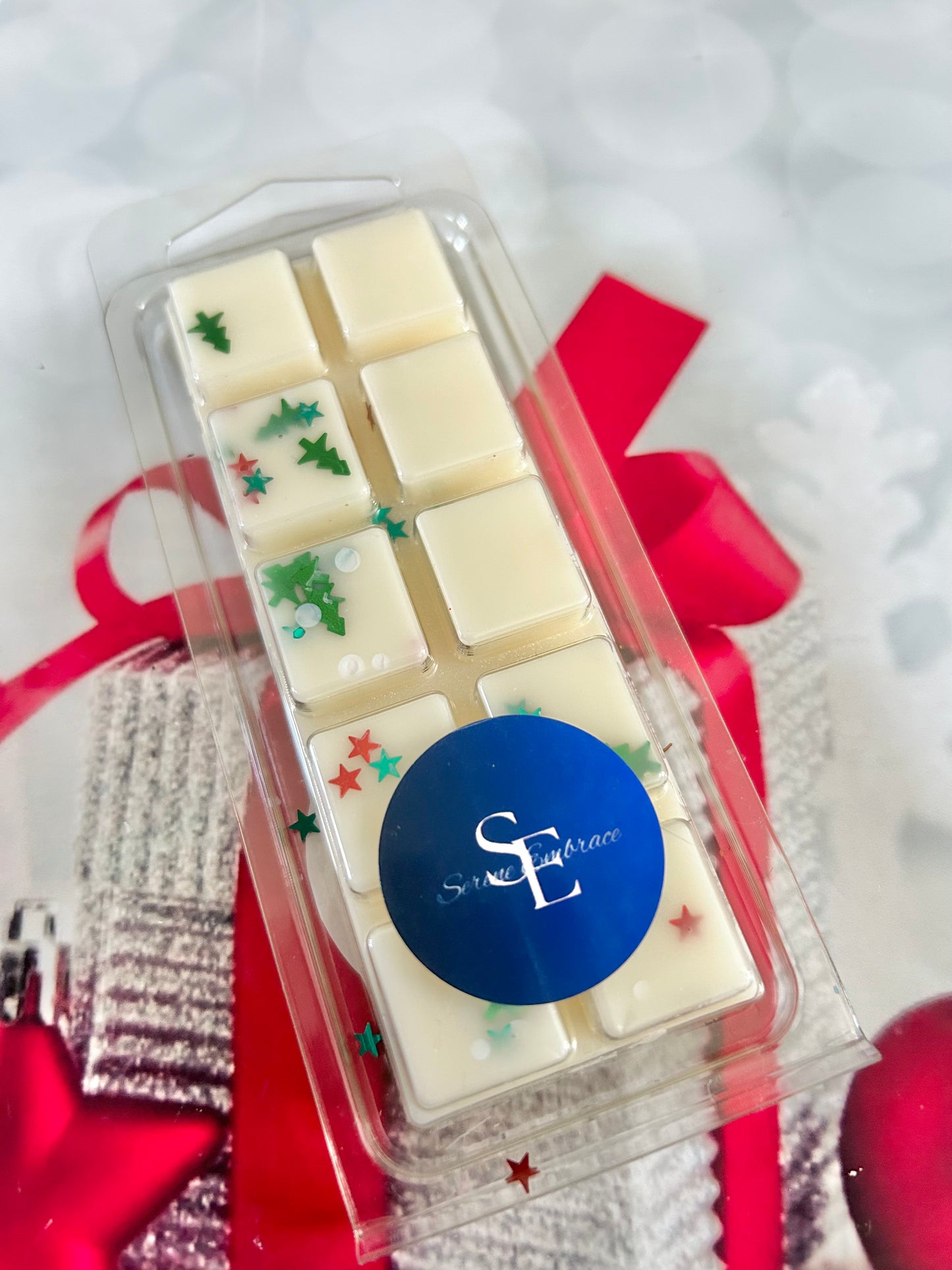 Xmas Pudding Wax Melt Snap Bar