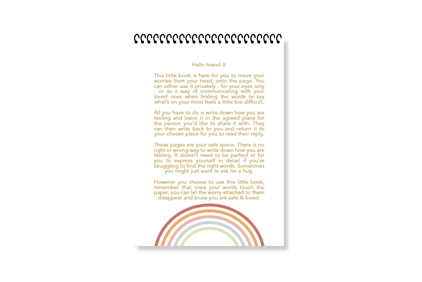 LSW Worry Notes: Notebook for Kids’ Worries, Thoughts & Feelings