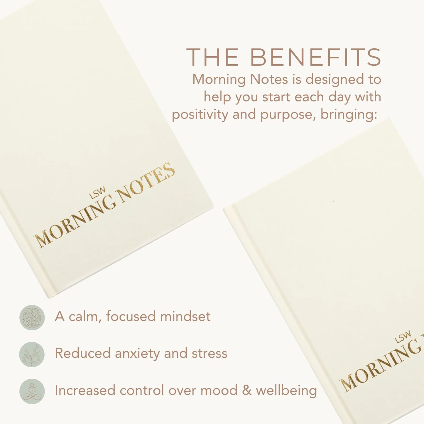 LSW Journal - Morning Notes Journal: Wellbeing & Gratitude