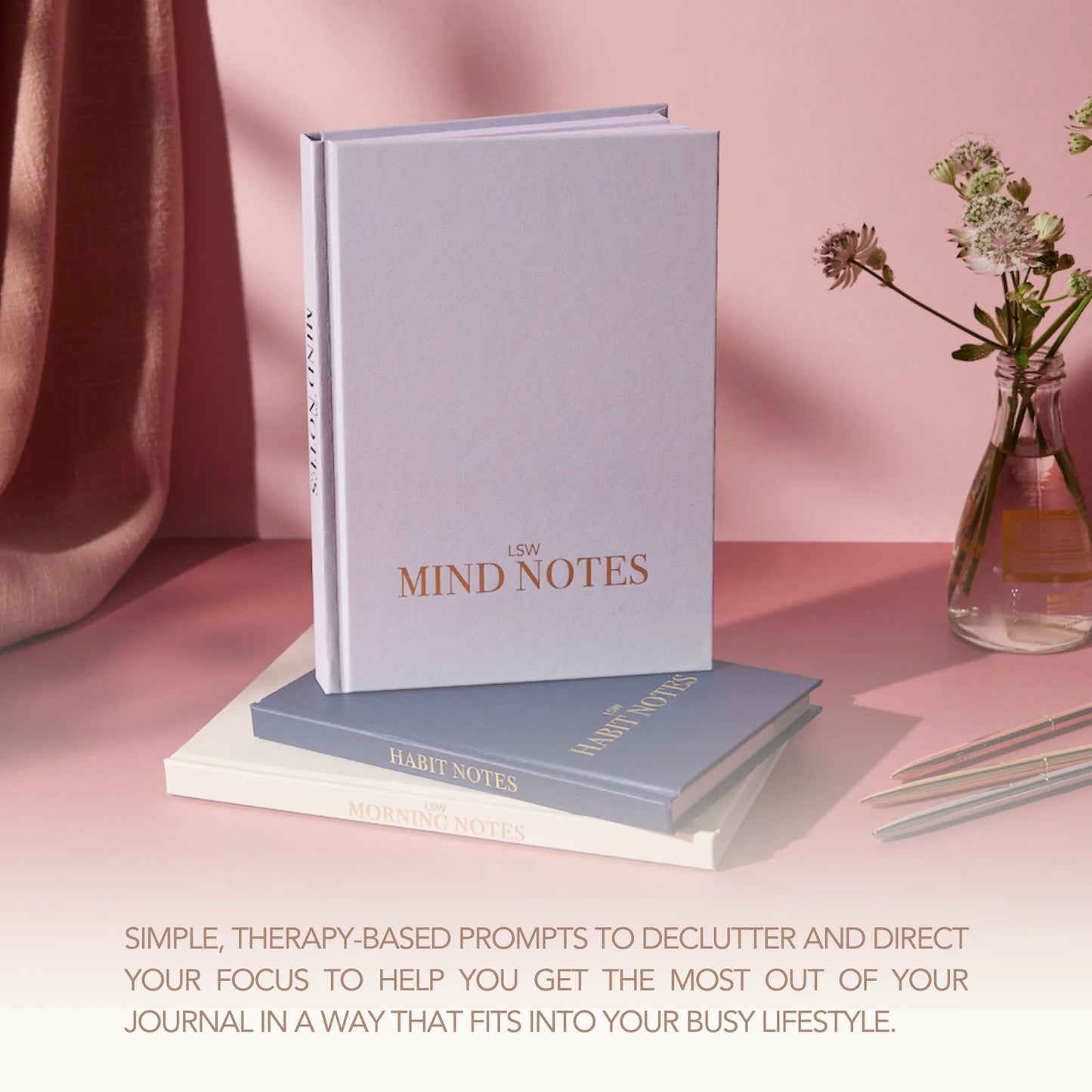 LSW Journal - Mind Notes Journal: Wellbeing, Mindfulness & Gratitude Journal