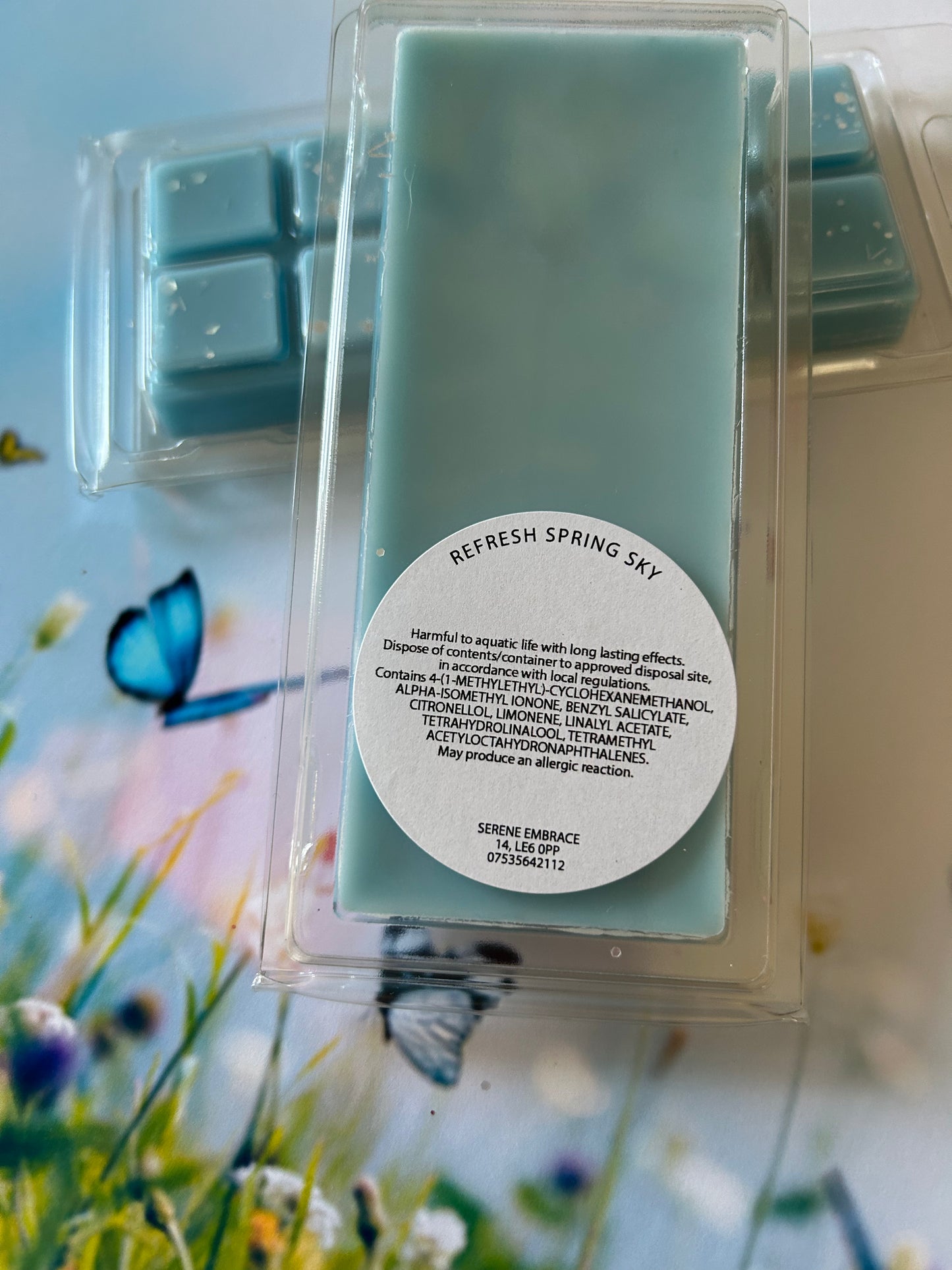 Refresh Spring Sky Wax Melt Snap Bar
