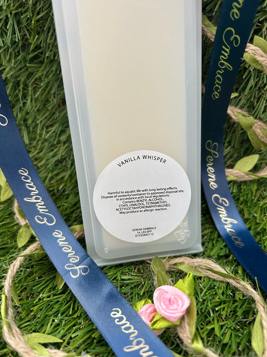 Vanilla Whisper Scented Wax Melt Snap Bar