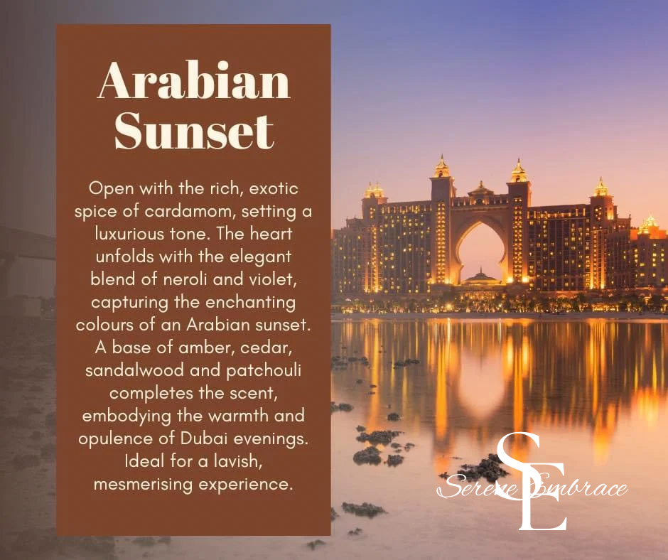 Dubai Collection - Arabian Sunset Wax Melt Snap Bar