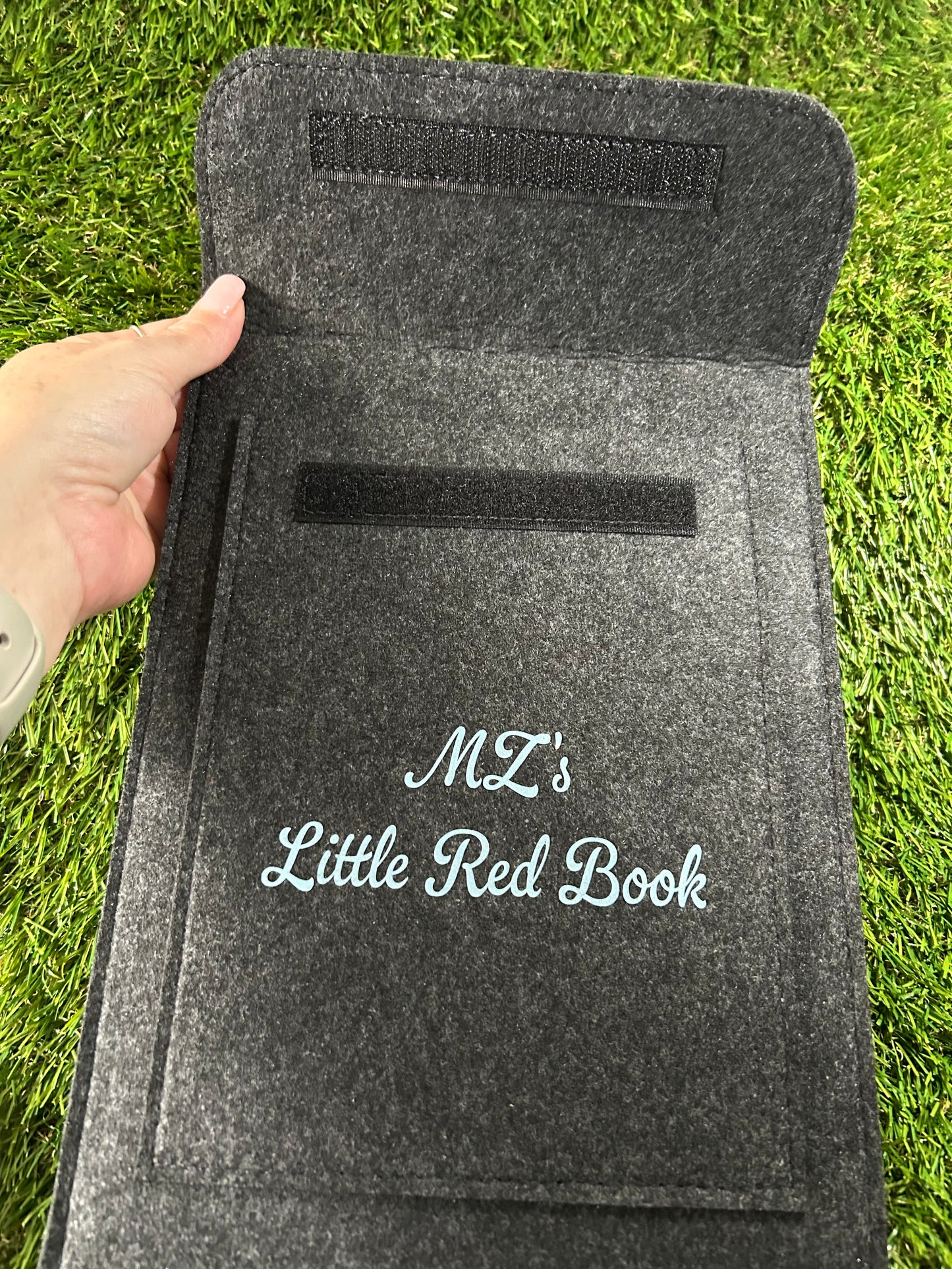 Personalised Little Red Book Holder (Children’s Health Record Book)