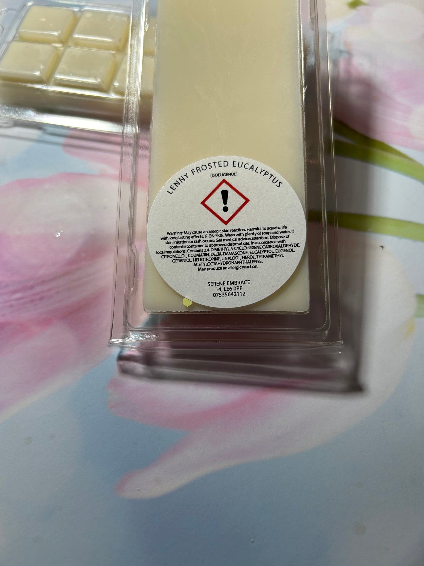 Lenny Frosted Eucalyptus Wax Melt Snap Bar