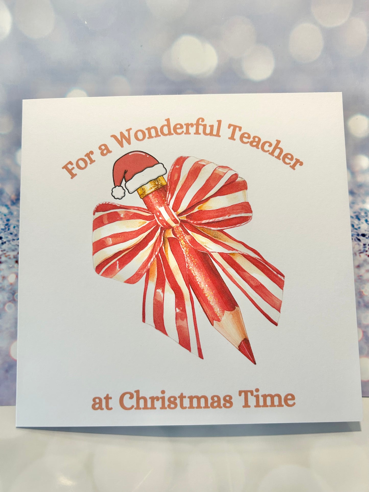 Xmas Card - Teacher