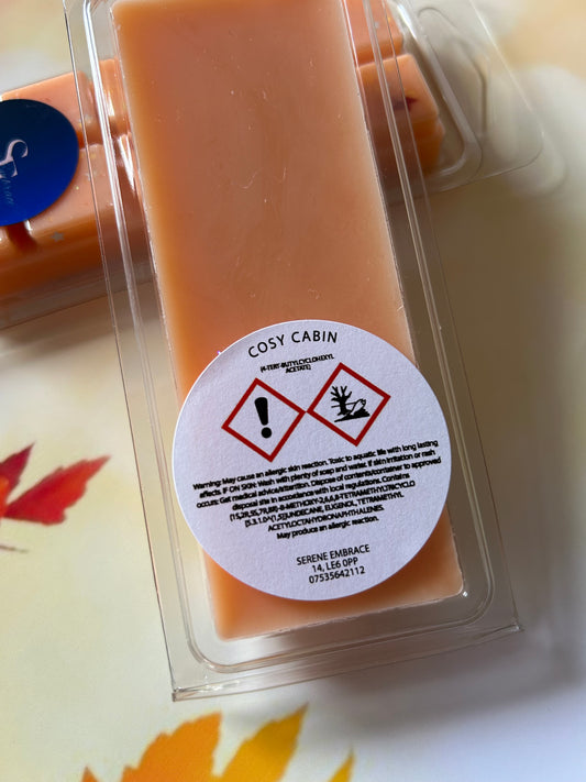 Autumn Cosy Cabin Wax Melt Snap Bar