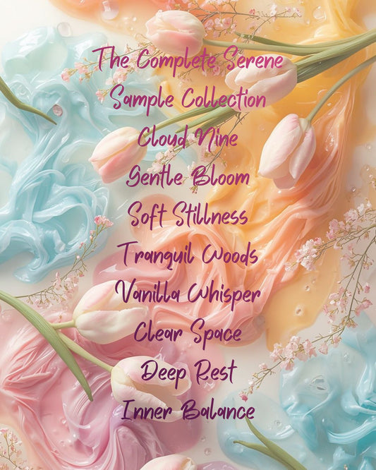 The Complete Serene Collection - 16 x Wax Melt Sample Shapes