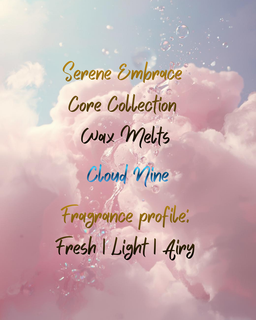 Cloud Nine Scented Wax Melt Snap Bar