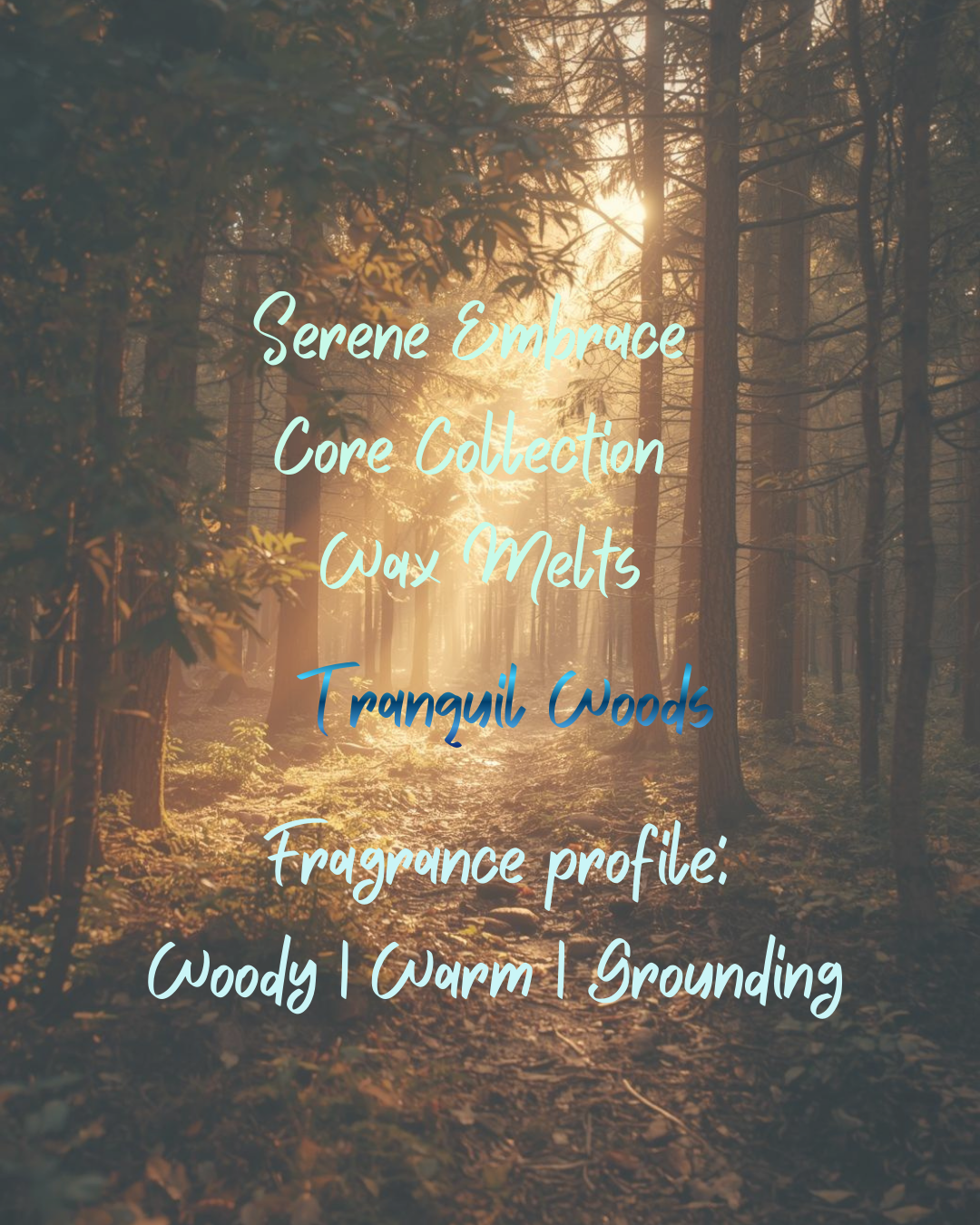 Tranquil Woods Scented Wax Melt Snap Bar