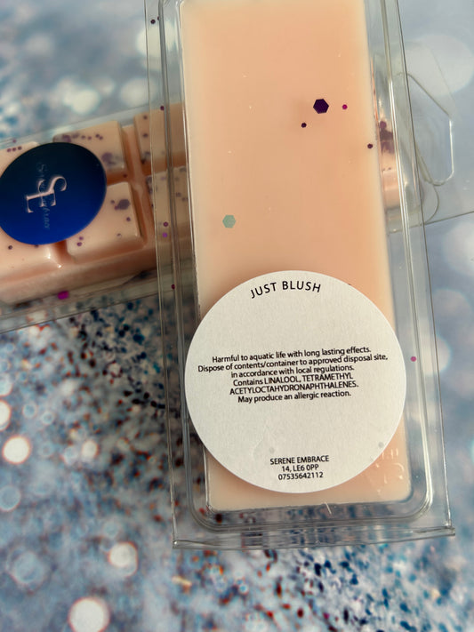 Just Blush Wax Melt Snap Bar