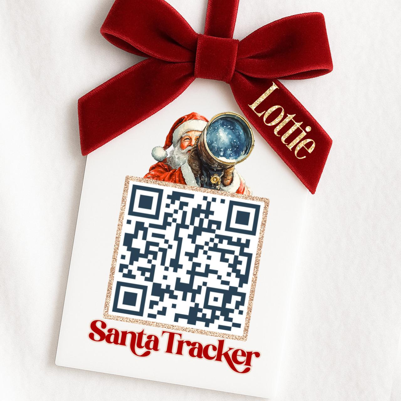 Christmas Santa QR Code Tracker